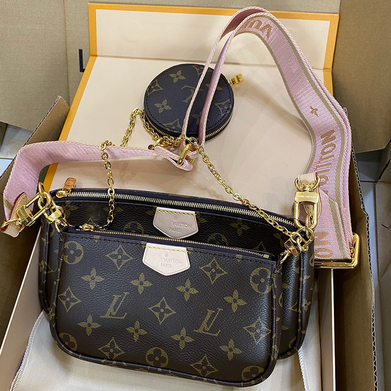 10A Designer bag Luxury poschette bag Tote bag Hobo bag Embossed brown key handbag Women's bag Premium chain leather bag Luxury printed leather Embossed armpit bag