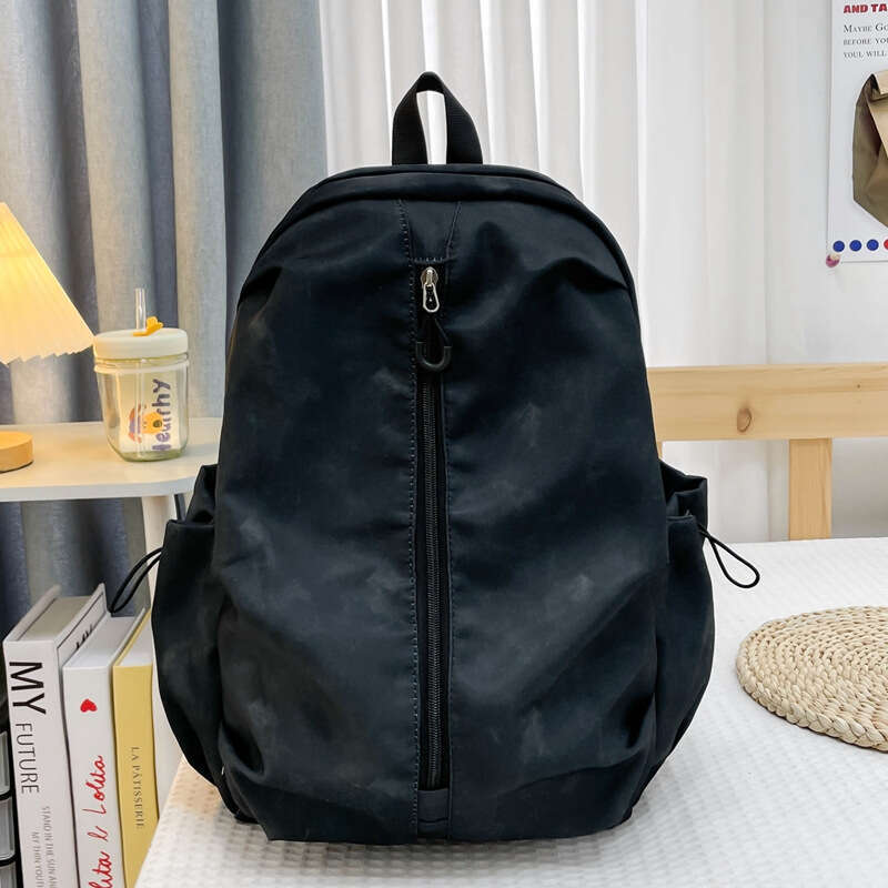 Graffiti Korean version high school student large capacity backpack, couple's tie dye printed travel backpack trend