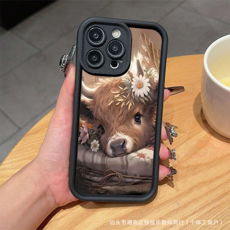 Oil Painting P- Case for iPhone 14 15 Pro Max 13 12 11 X XS XR 7 8 Plus SE 2020 Shockproof Soft Silicone Protective Cover