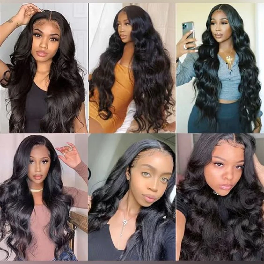 Deep Wave Hair 100% Human Lace Frontal Wig Pre Plucked Brazilian Human Hair For Black Women Ready To Wear 13x4 Glueless Wig 280density Human Hair Read