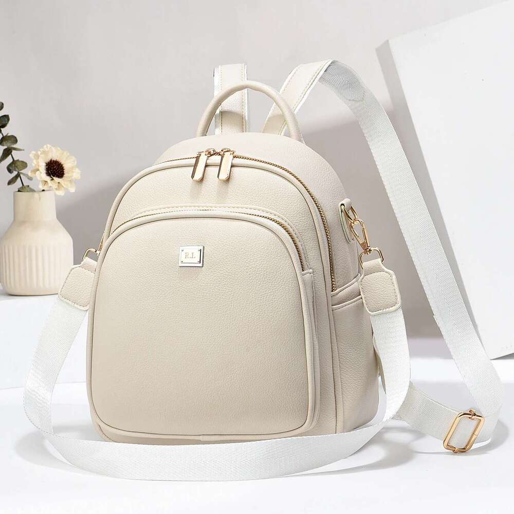 Chic Women S Backpack Lightweight Casual Commuter Daypack With Random Print Design Bag Bag