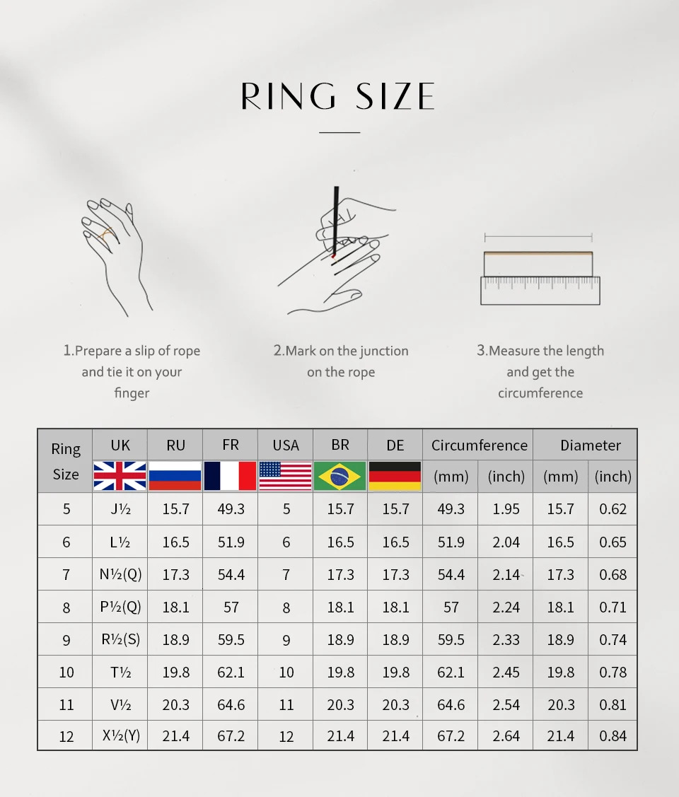 ATTAGEMS 18K Rose Gold Plated Diamond Pass Test Round Excellent Cut Total 0.27 CT Moissanite Ring for Girls Cocktail Jewelry