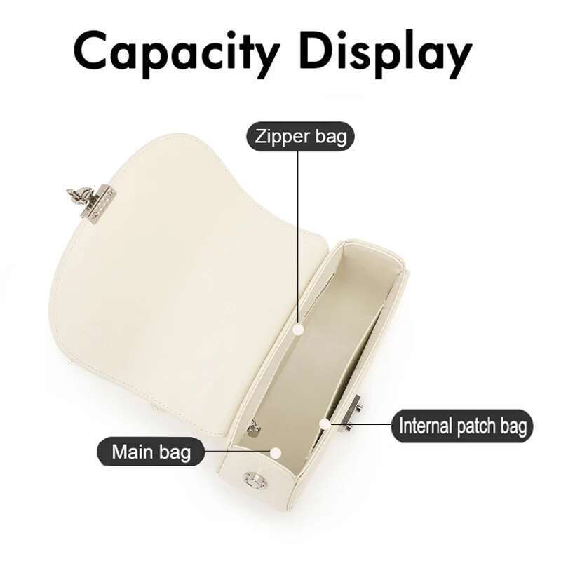 Designer Bag 2025 Summer New Girls Designer Shoulder Messenger Handbag Women Casual Retro Joker Crossbody Ladies Buckle Small Saddle Bag Luxury Bag