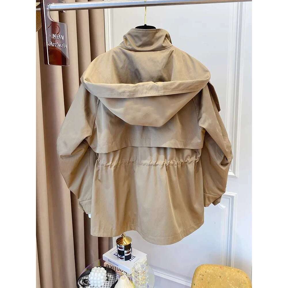 Designer Clothes Long-Sleeved Casual Trench Waist Party Design Jacket Chic Girls Short Comfortable Fashion Korean Vintage Tops For Women