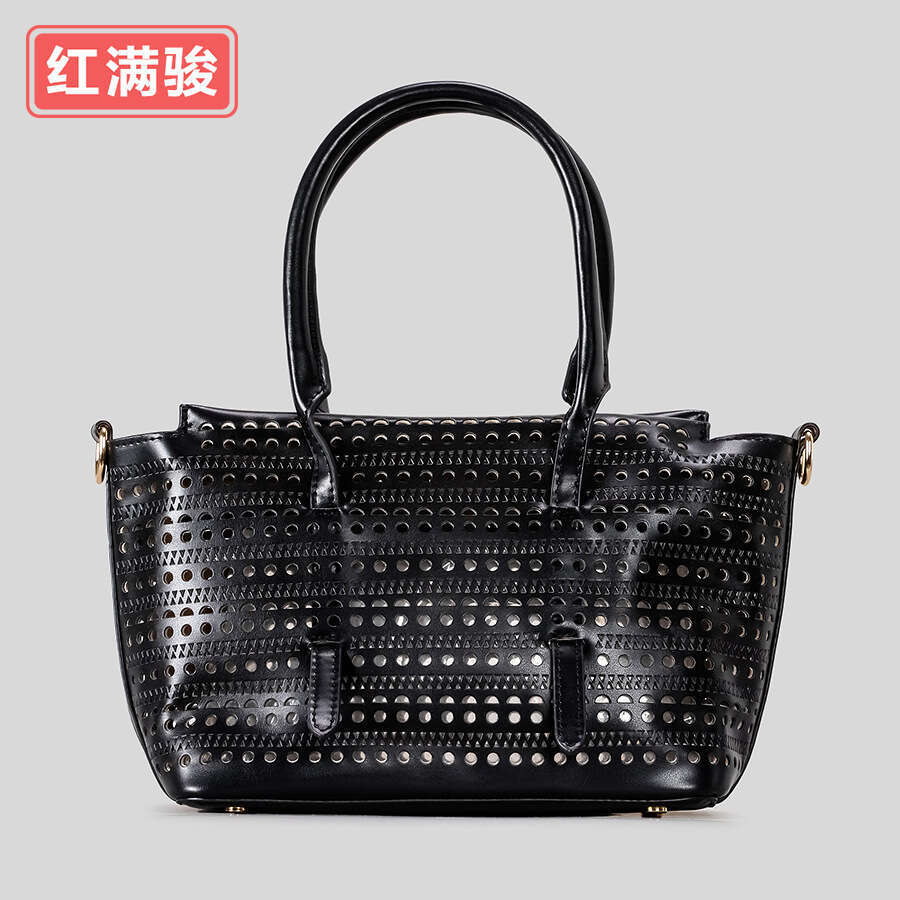 Ins Style Resort Beach Bag Large Capacity Hollow Woven Tote Bag Niche Casual Handbag Seaside Vacation Vegetable Basket Baozi Mother Beach Bag KQ