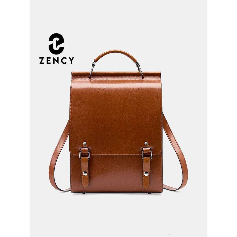 Zency Women S Trend Retro A Backpack Preppy Style Student Satchel Laptop School Office Ladies Bags Bag Bag