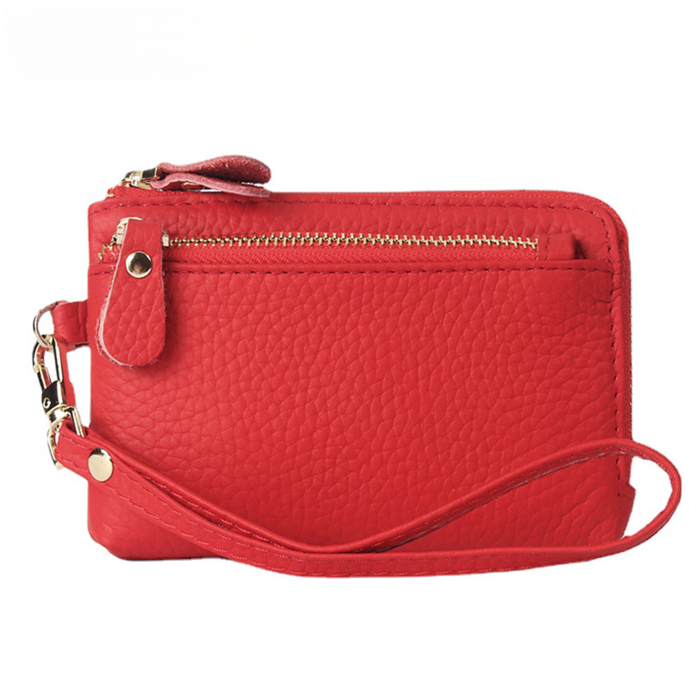 Designer Wallet Japanese Genuine Leather Women S Fashion Zipper Coin Handheld Small Bag Cowhide Zero Wallet Keychain Luxury Wallet Key Pouch
