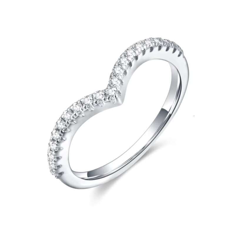Unisex Stylish Lab Grown Diamond Ring 925 Sterling Silver Trendy Hip Hop Engagement Fine Jewelry for Weddings and Parties
