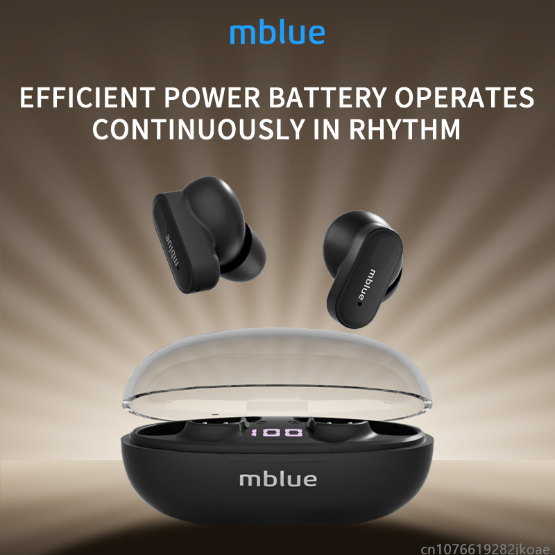 mblue Original AR01 Earphones Wireless Bluetooth 5.4 Earbuds AI Call Noise Reduction HiFI Stereo Sports Music Headset Long Standby AR 01