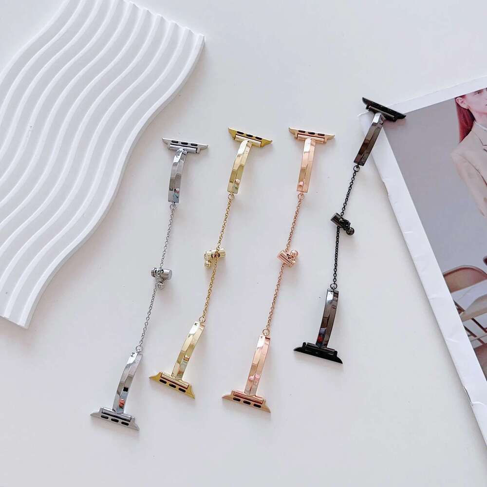 1Pc Bracelet Stainless Steel Leisure Sports Band 49/45mm 40/41mm For Apple Watch Series Ultra SE 8/7/6/5/4/3/2/1