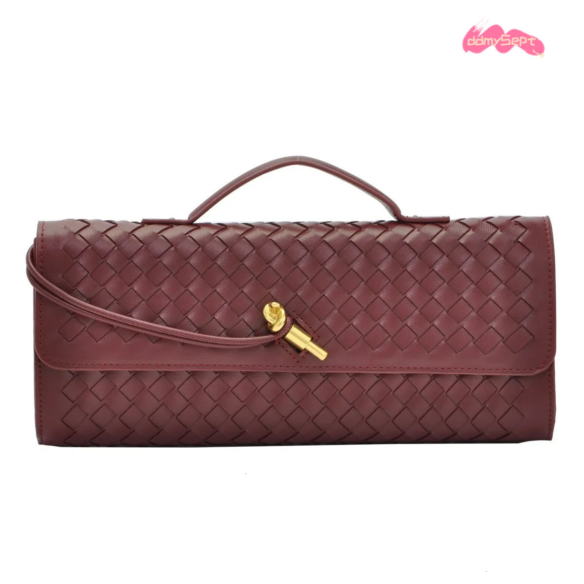 Handmade Leather Cross Body Handbag, Solid Color Square Shoulder Bag for Women, Everyday Use ddmysept