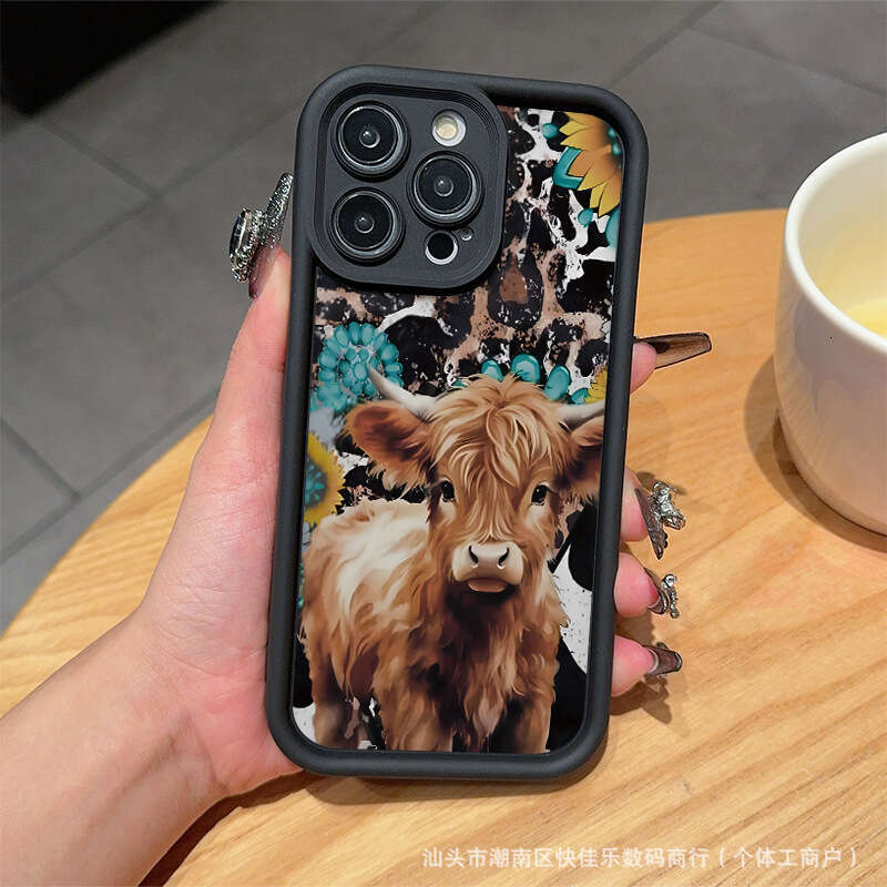 Oil Painting P- Case for iPhone 14 15 Pro Max 13 12 11 X XS XR 7 8 Plus SE 2020 Shockproof Soft Silicone Protective Cover