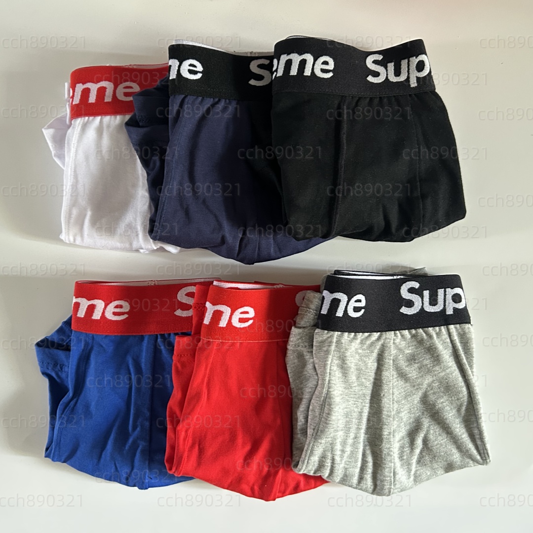 5-piece set/Men's boxers Fashion Designer boxers Cotton breathable shorts for men and women boxers