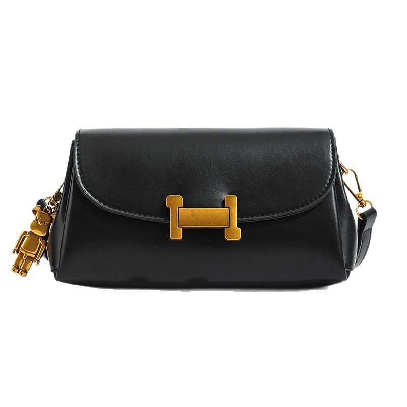Cross-border trendy small bag women's 2025 spring new simple and versatile small square bag retro foreign commuter messenger bag