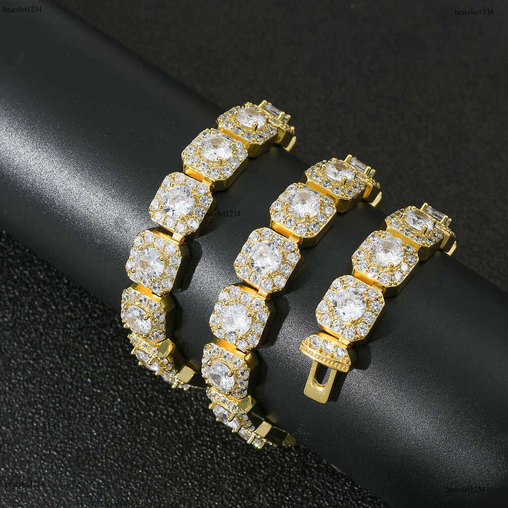 Luxury designer Ice out VVS Moissanite necklaces, men's and women's hip hop tennis chains Free delivery