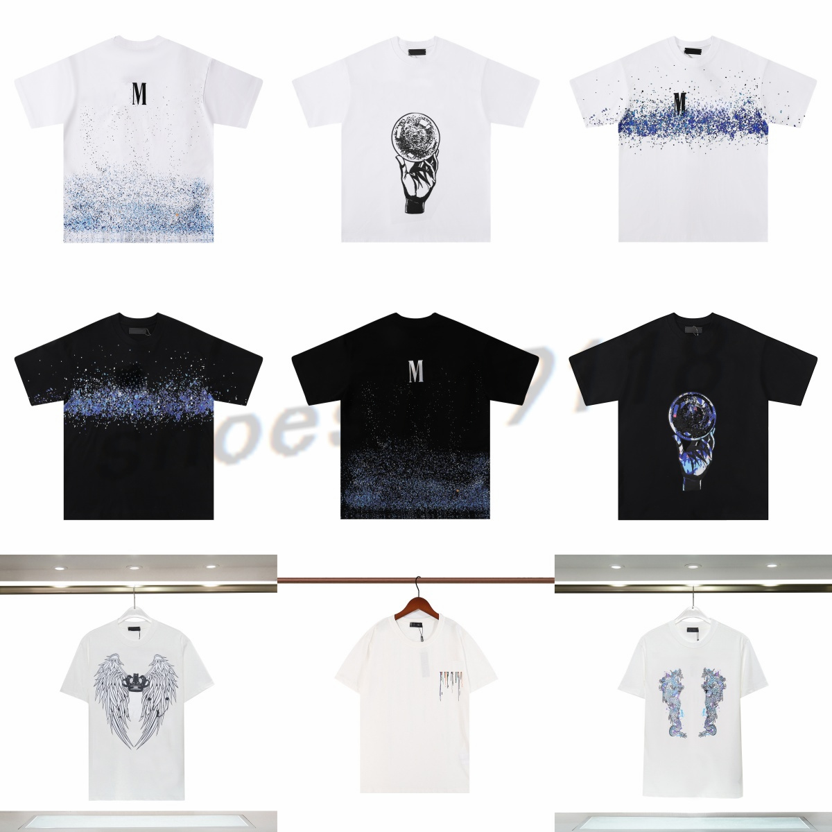 Mens T shirts Designer Printed Fashion man T-shirt Cotton Casual Tees Short Sleeve Hip Hop H2Y Streetwear Luxury TShirts Size S-2XL