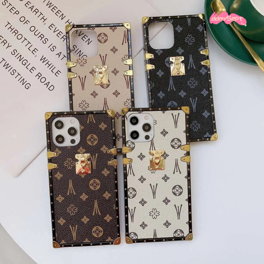 Fashion Leather Texture Phone Case - Compatible with iPhone 16, 15 & Samsung S24 ddmysept