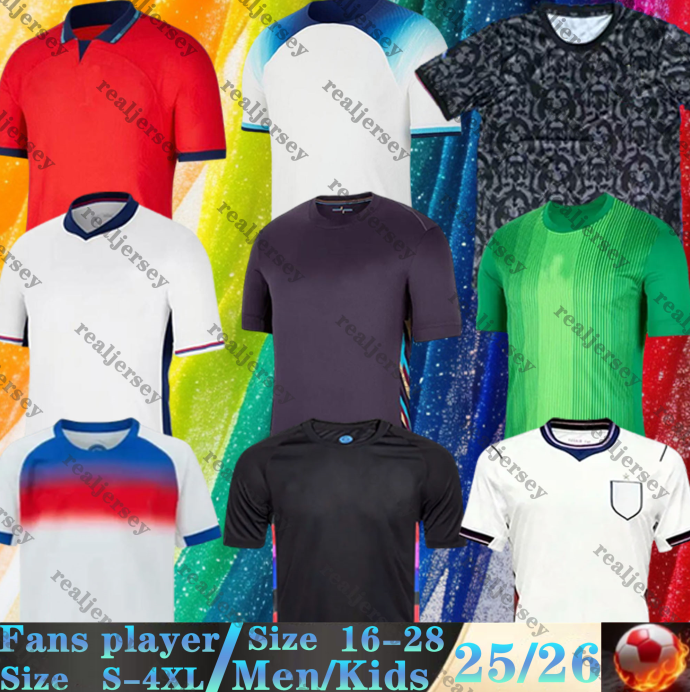 26 27 england Football Shirts euro final Women Home away Soccer Jerseys men Kit Kids set SAKA KANE BELLINGHAM PALMER goalkeeper kelly mead 2026 2027 Training Kit zez