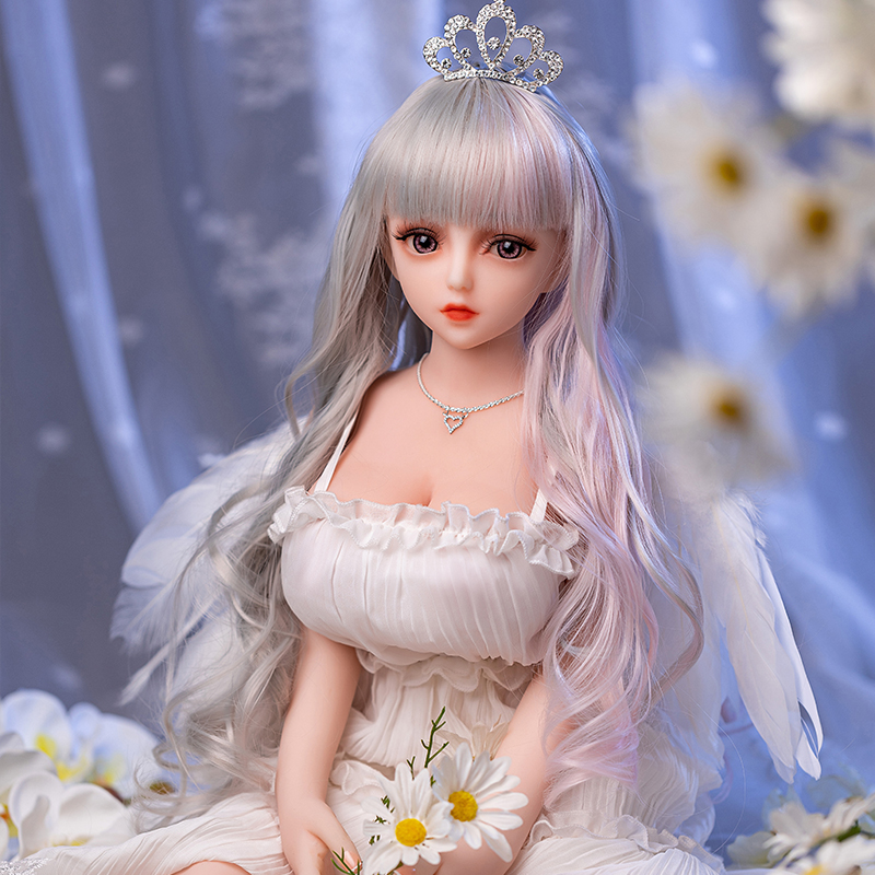 85CM Realistic Anime Girl Doll TPE Silicone Body with Metal Skeleton Removable Head Adjustable Pose Wigs Included Collectible Figure Private Ship