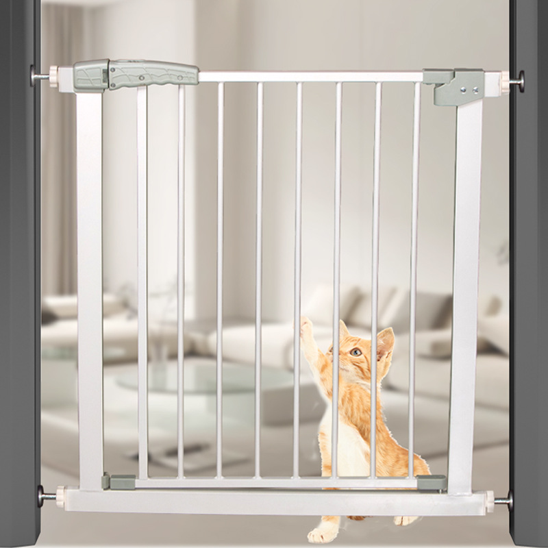 Cat-proof door fence dog indoor balcony partition fence encryption heightened punch-free cat guardrail pet door fence - view 7