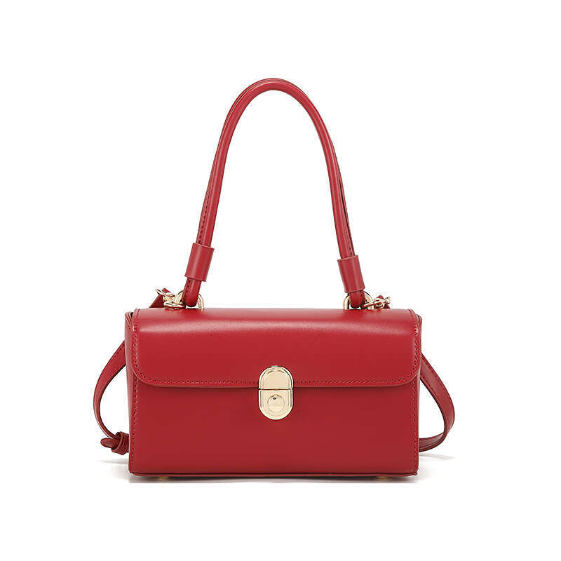 Bridal Wedding Gift Red Handbag Women S New High End Niche Commuting Crossbody Box Bag