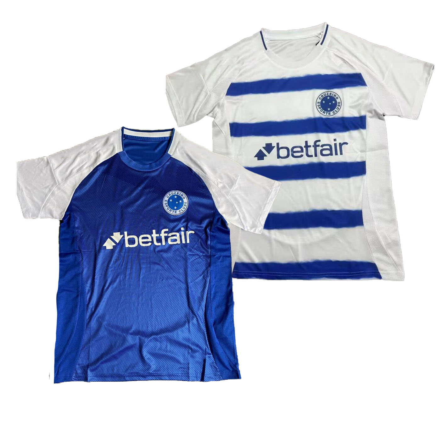 25-26 Cruzeiro home Customized Thai Quality Soccer Jerseys 9 JUAN DINENNO 10 M.PEREIRA 11 ARTHUR GOMES 18 CIFUENTES Football Uniforms