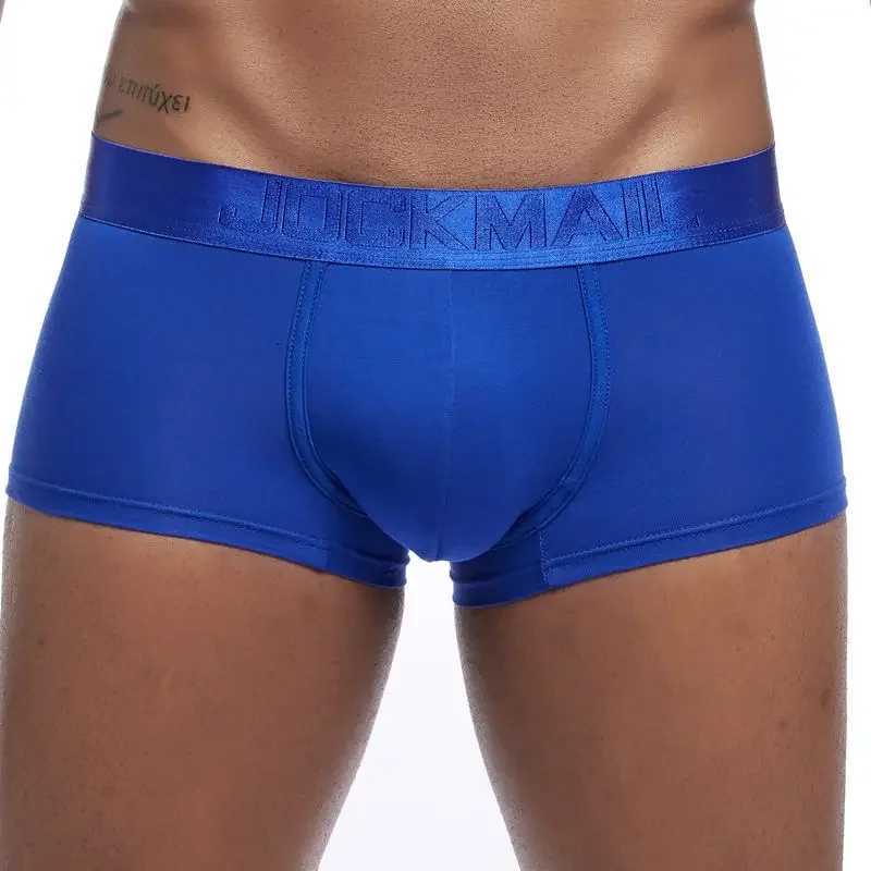 JOCKMAIL brand mens underwear breathable cuecas boxing module solid mens underwear U-shaped invisible sexy underwear Z250422