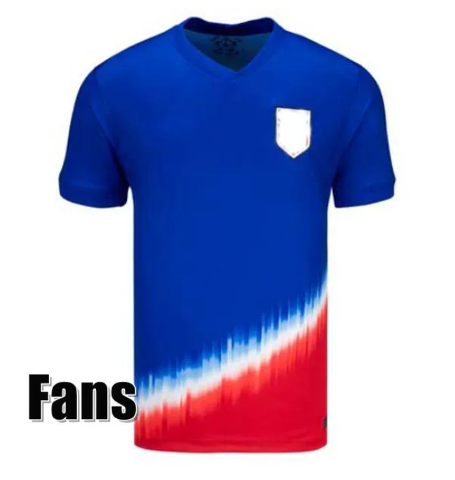 2025-2026 USA Soccer Jersey PULISIC SMITH MORGAN BALOGUN MUSAH McKENNIE ADAMS Home Away Football Shirts Men Women Kids Player Version Kit