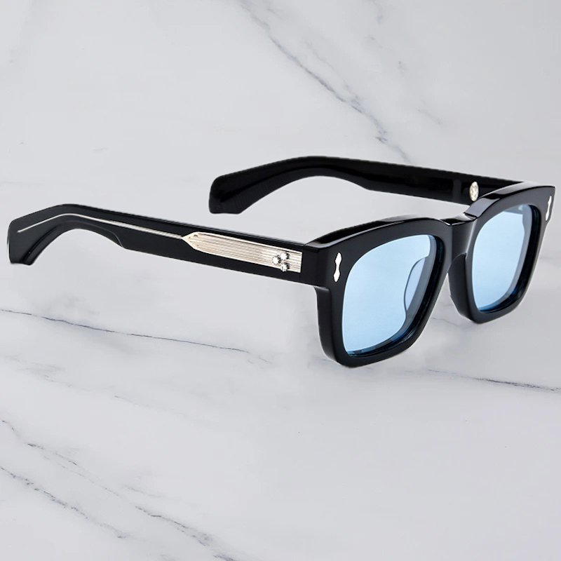 High-Quality MOLINO JJMM Square Classic Retro Sunglasses for Men and Women, a Japanese handmade designer brand Fashion Acetate Men Driving Handmade IV