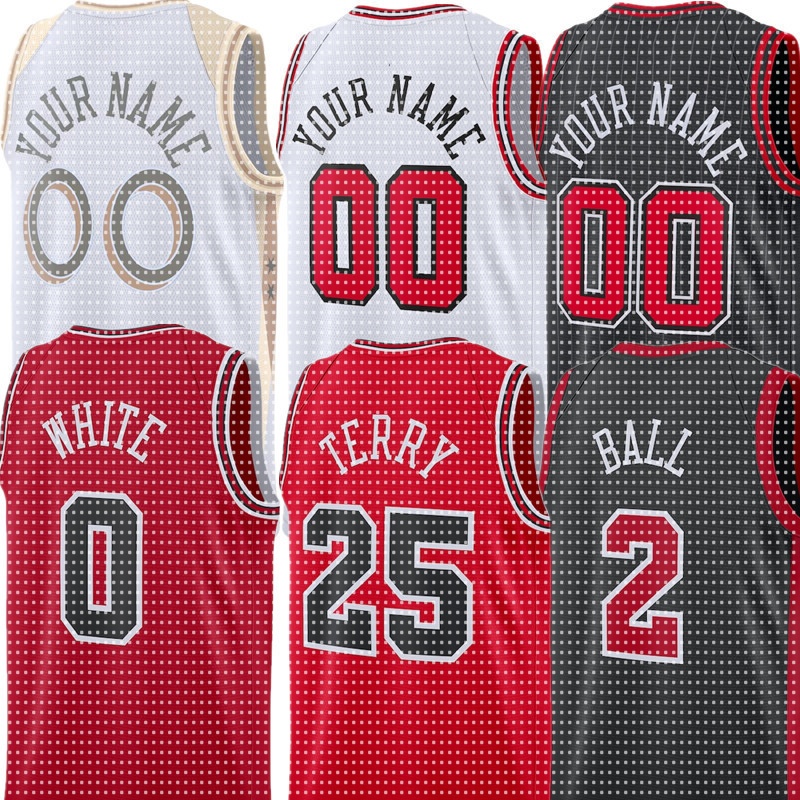 Bulls Jersey Basketball Ayo Dosunmu Nikola Vucevic Josh Giddey Coby White Jalen Smith Patrick Williams Kevin Huerter Lonzo Ball Tre Jones Matas Buzelis Jevon Carter