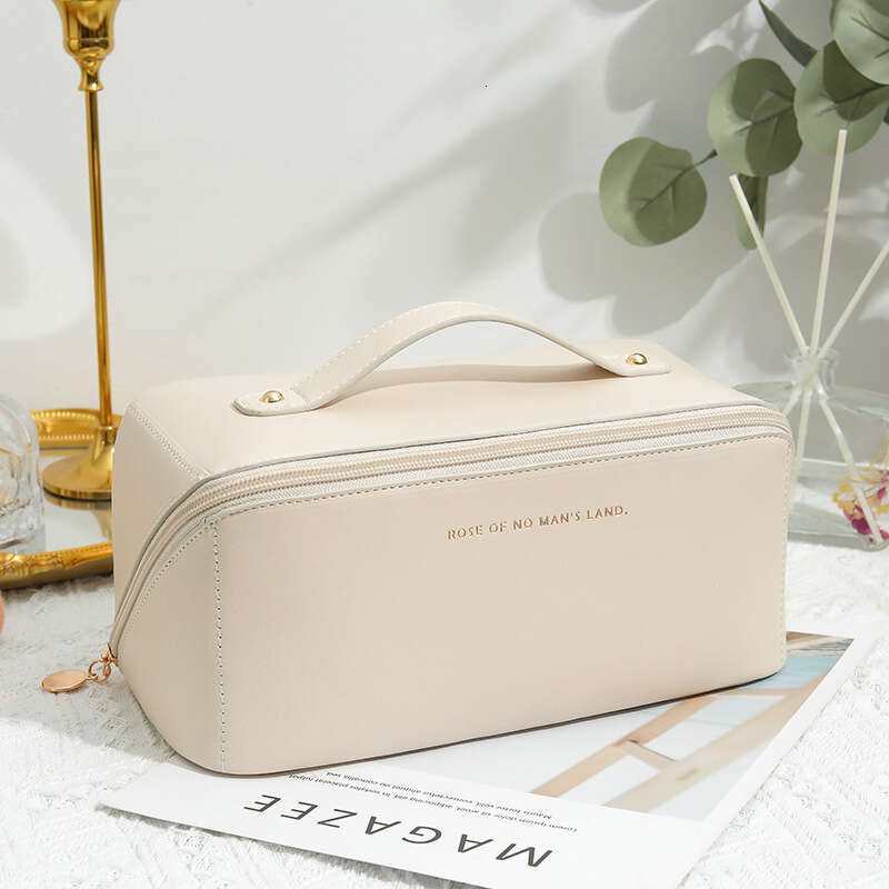 Handheld Makeup Ins Premium Organ PU Pillow Travel Storage Large Capacity Toilet Women's Bag
