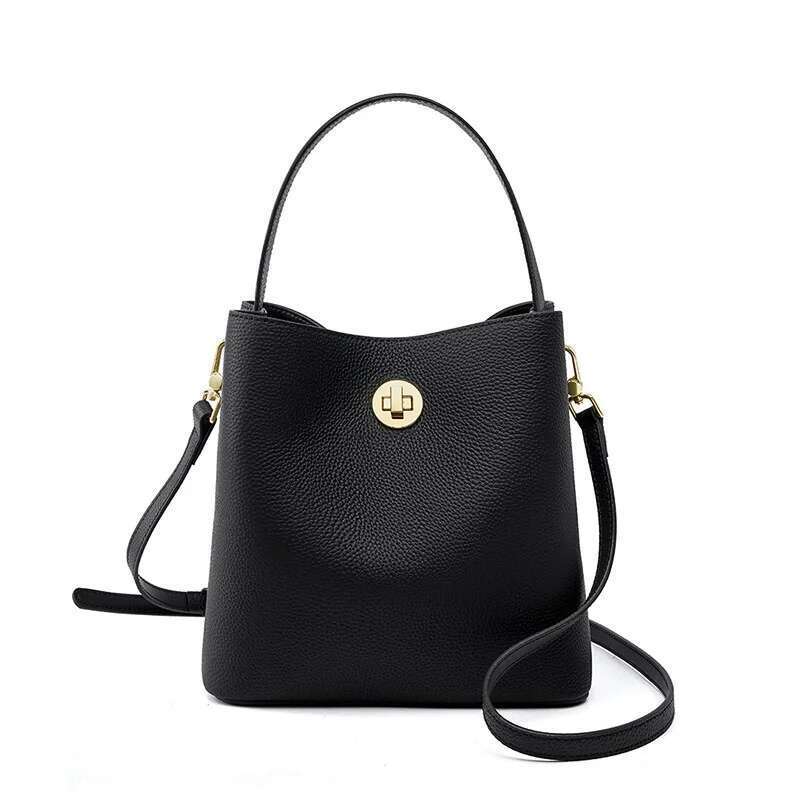 Designer Bag 2025 2024 New Women's Handbag Lady Messenger Commuting Genuine Leather Vegetable Basket Handheld Bag Female Solid Color Crossbody Lu