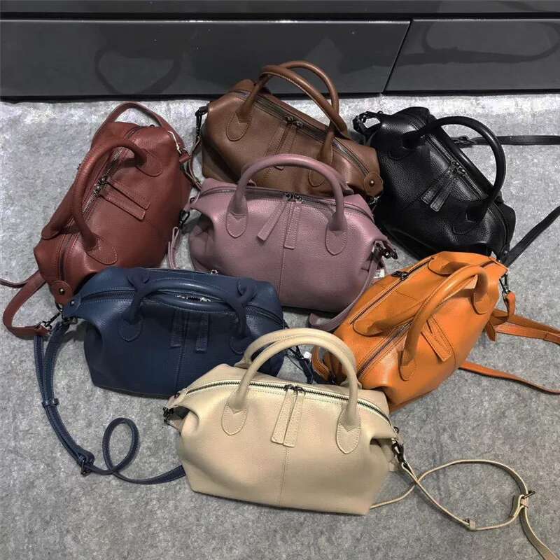 Designer's bag 2025 Real Ladies Hand Bag Genuine Leather Handbag Shoulder For Women New Fashion Casual Crossbody Bags