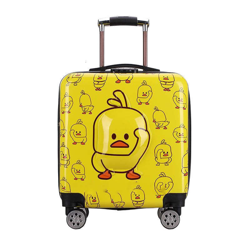 New Cartoon Children's Trolley Case for Boys and Girls, No Check in Password Box, 18 inch, 20 inch Boarding Travel Box
