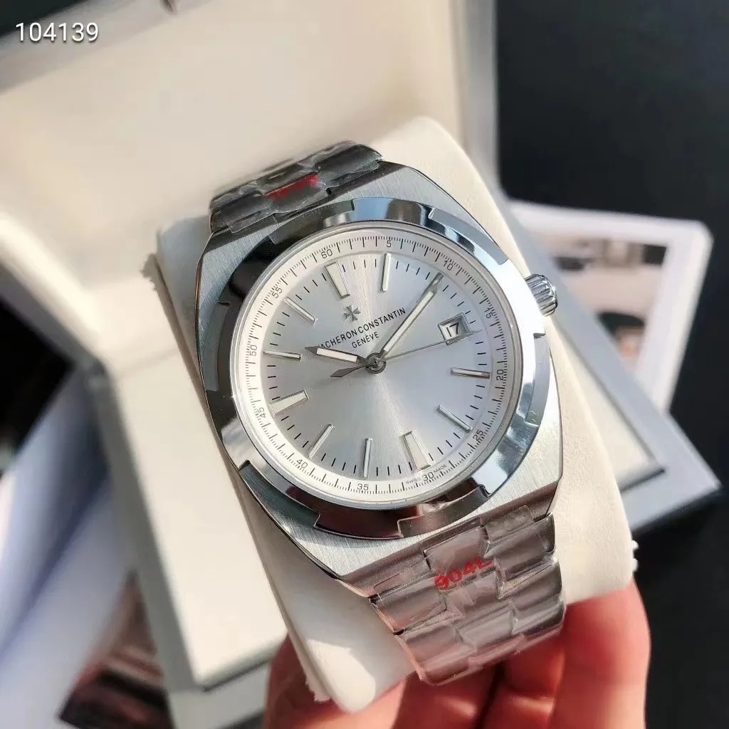 With original box mens watch high quality luxury automatic mechanical watch stainless steel strap waterproof sapphire mens watch