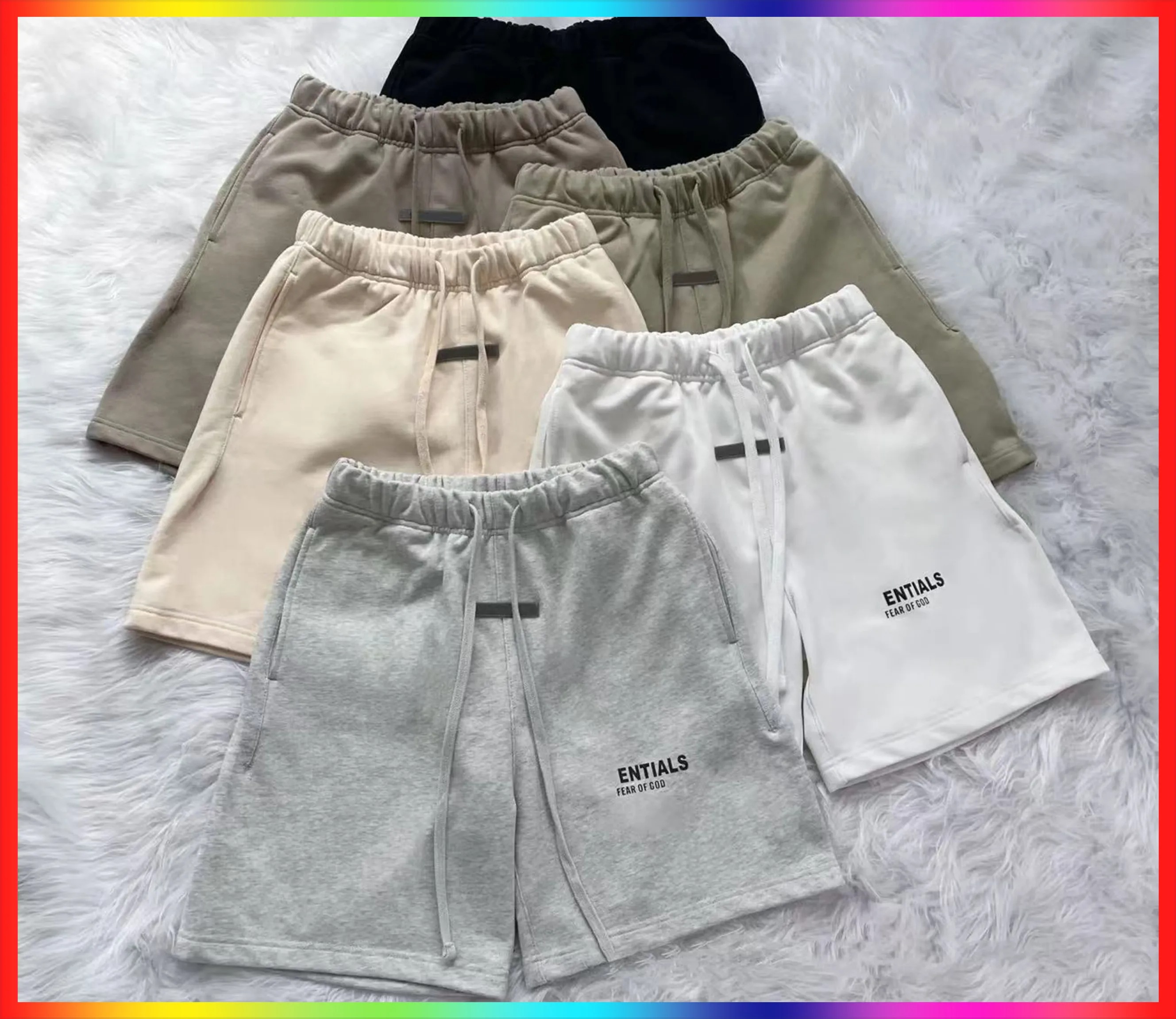 5A Designer mens shorts swim sports basketball high quality essantials women's casual shorts essentials letter pants