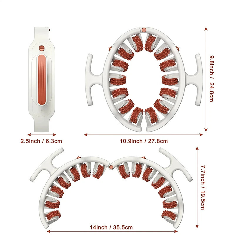 1pcs Cellulite Massager Manual Muscle Massager Roller for Neck Shoulder Back Arm Leg Relieve Muscle Soreness Body Shapin 250418