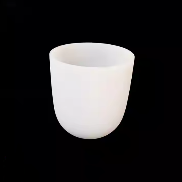 Customized Fused Silica Melted Crucible High Temperature Resistant Glass Quartz Crucible for Laboratory