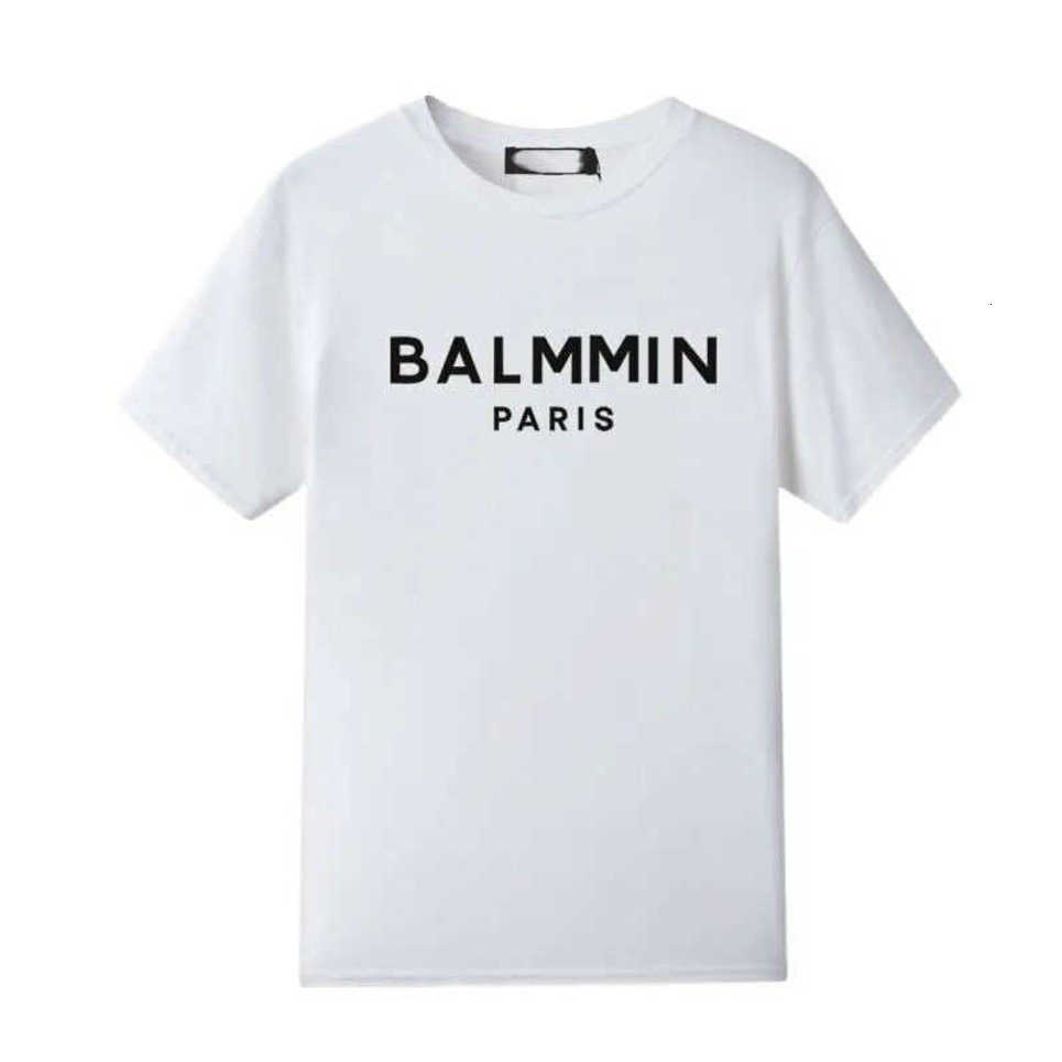 Shirt Designers T Summer Luxury Fashion classic Gold stamping printed letter TShirts Short Fashio balmains balmainmen balmaain balmainwomen balmani IPE6