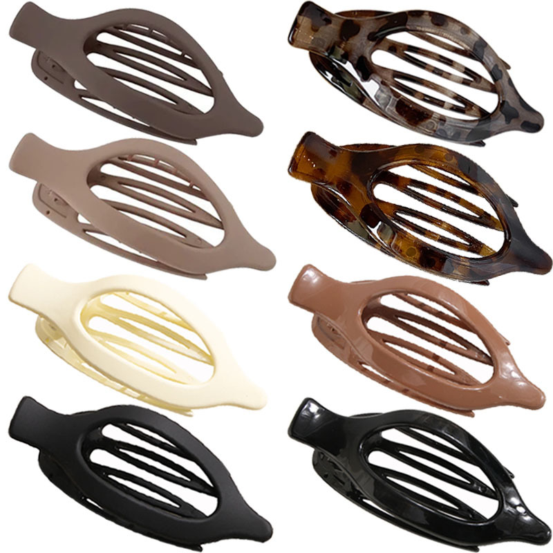 Versatile Hair Accessory Collection: Assorted Styles Including Shark Pins