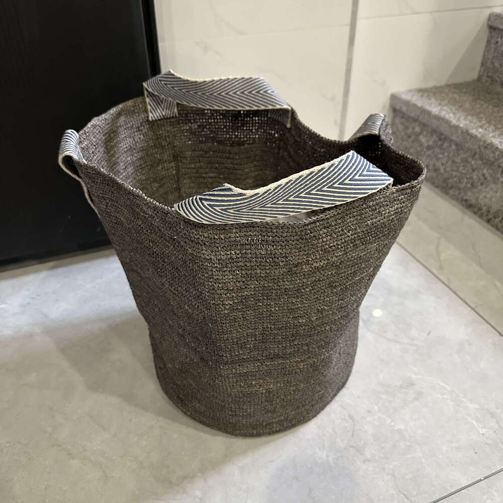 Ins Style Resort Beach Bag Lafite Grass Woven Women S Summer Large Capacity Crossbody Beach Vacation Bucket Tote Handheld Shoulder Bag KQ
