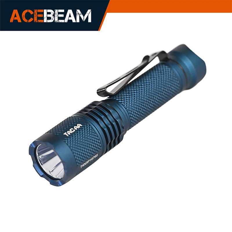 ACEBEAM TAC AA2.0 Super Bright EDC AA Flashlight Maximum 900 lumens 360 meters 14500 Battery SFT-25R LED Flashlight Daily Storage Z250422