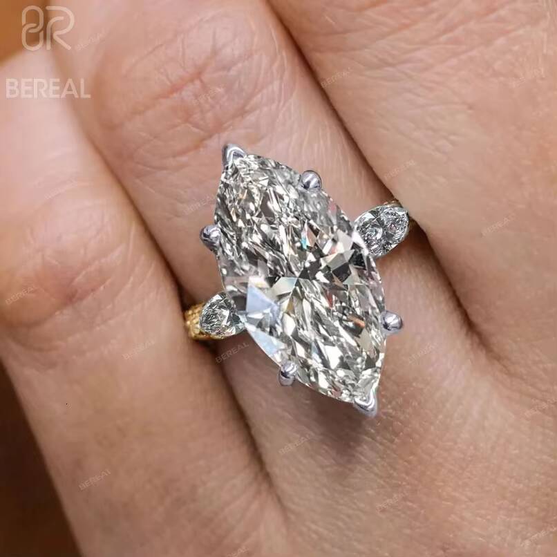 Custom Vvs Lab Grown Diamond Engagement Rings Women Hot Selling White Gold 925 Silver Engagement Ring Fine Women Jewelry
