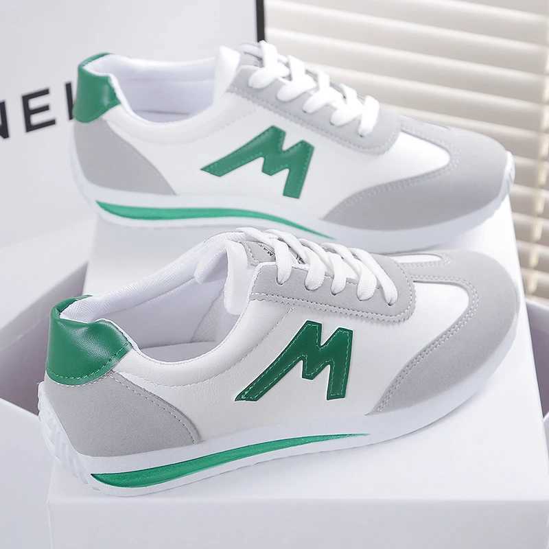 Seasonal new womens flat shoes oversized casual sports shoes running tennis low top lace up womens shoes Y250422