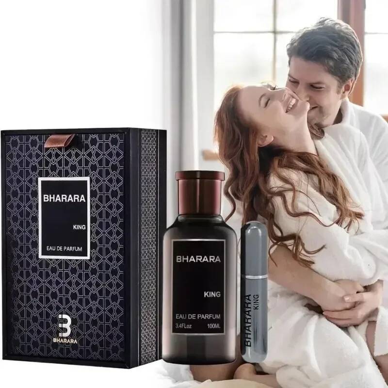 100ML 3.4 Oz Spray New In Packaging Sealed High-end Gift Box Perfume Bharara King Eau De Parfum For Men