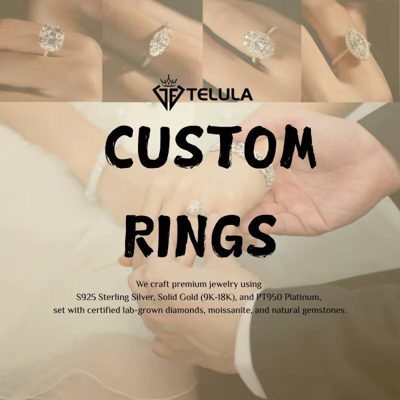 Classic Oval Cut 45CT Prog Setting Engagement Moissanite Ring Jewelry S925 Sterling Silver Moissanite Ring