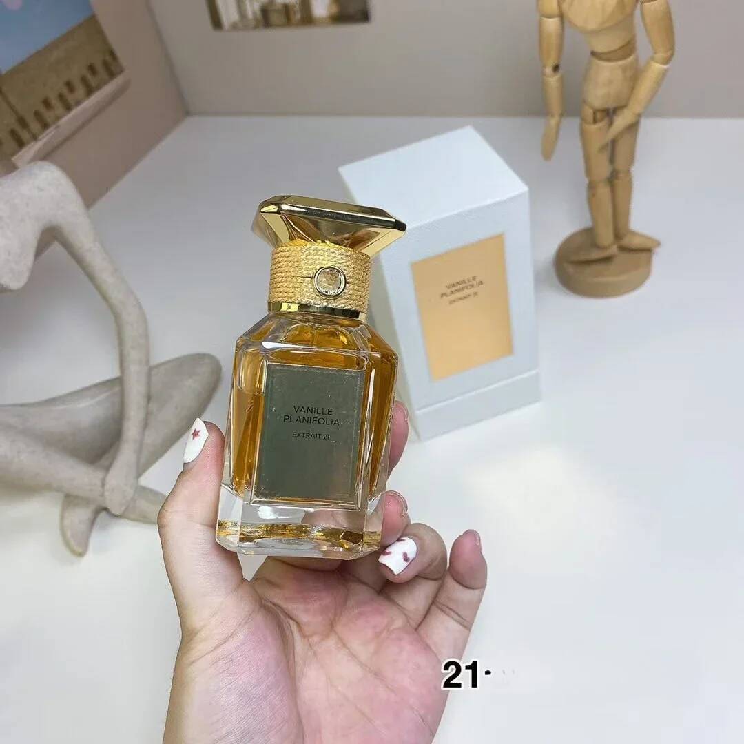 Classic 50ML Collection Vanille Planifolia Extrait No21 Vanilla No6 Iris No1 Rose Womens Perfume Body Fragrance