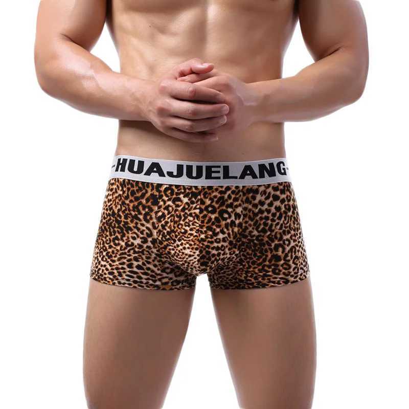 Mens Boxing Panther Soft Breathable Underwear Mens Comfortable Underwear Cueca Boxing Shorts Mens Z250422-1