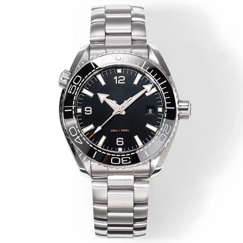 TOP Men Watches 43mm Orange Color Ceramic Bezel AAA2025 Designer Watch High Quality Automatic Movement Sapphire Waterproof