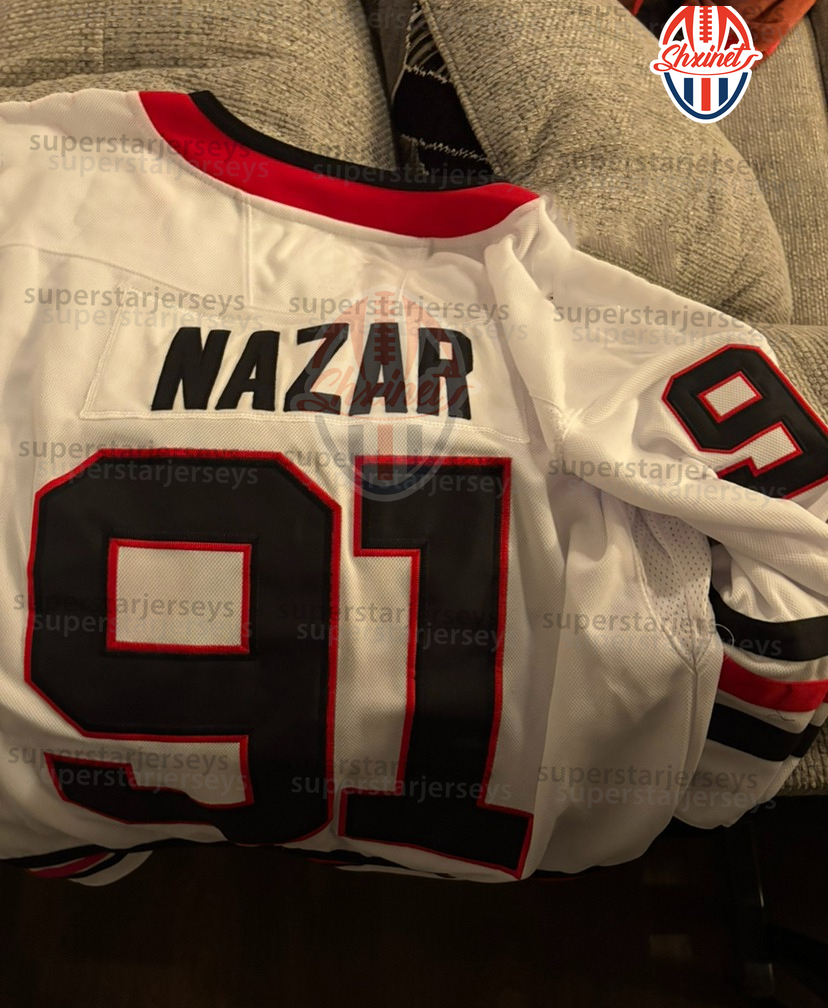 Mens Womens Youth 98 Bedard Jerseys Teravainen Foligno Vlasic Stitched Name Number Hockey